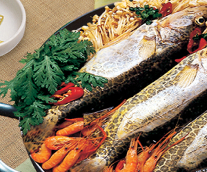 大清湖淡水魚のメウンタン
