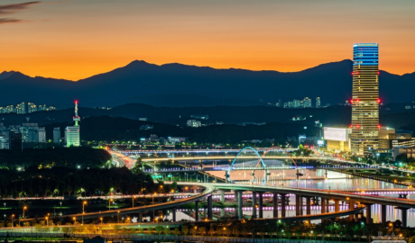 대화동 펜타플렉스에서 본 대전